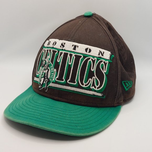 Vintage New Era - Boston Celtics Hardwood Classics Adjustable Snap Back Cap RARE - Picture 1 of 5